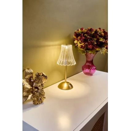 Atmosphera - LED stmievateľná dotyková nabíjateľná stolná lampa ANETH LED/3,7V 1800 mAh