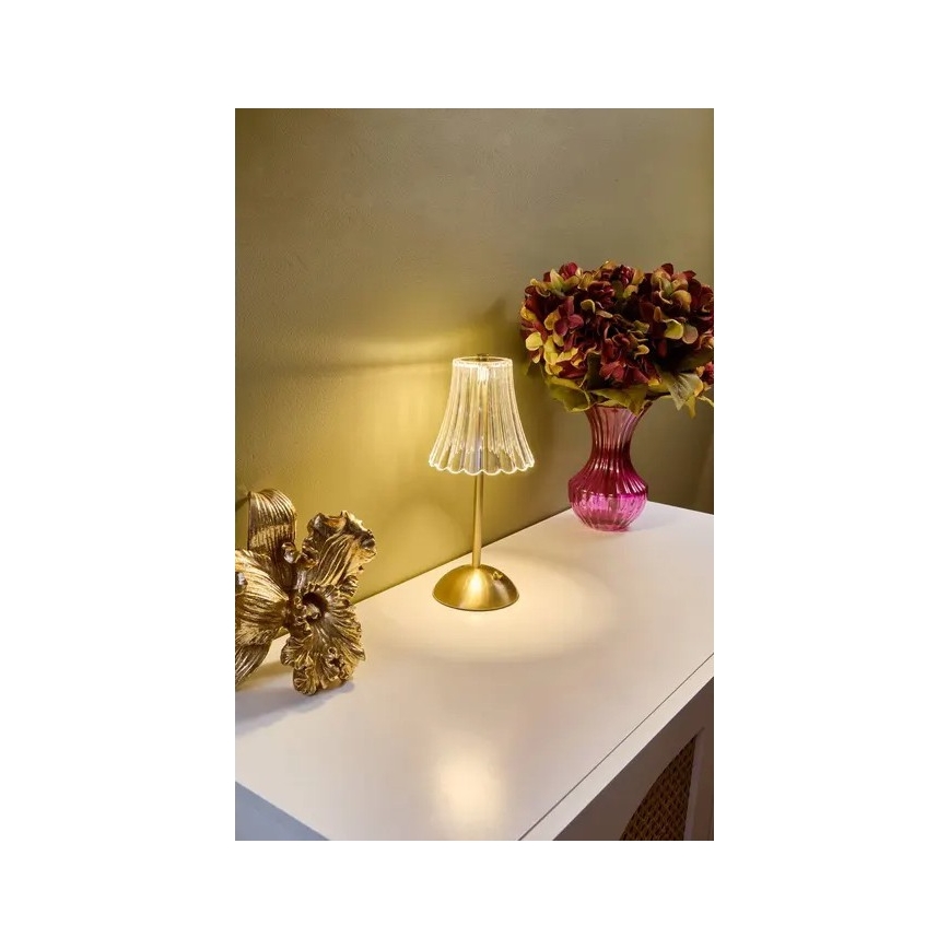 Atmosphera - LED stmievateľná dotyková nabíjateľná stolná lampa ANETH LED/3,7V 1800 mAh