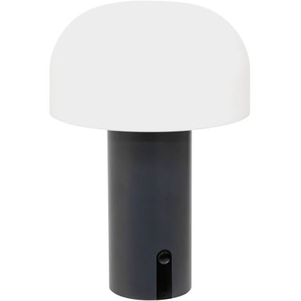 Atmosphera - LED Nabíjacia vonkajšia dotyková stolná lampa JANY LED/3,7V 22 cm 2200 mAh IP44 čierna
