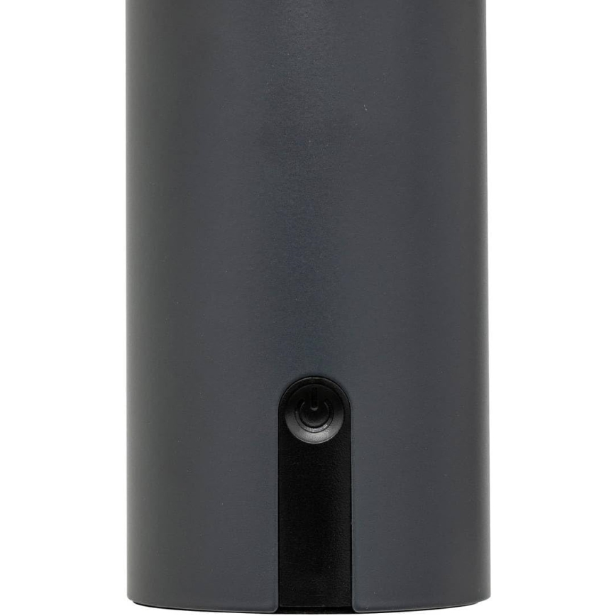 Atmosphera - LED Nabíjacia vonkajšia dotyková stolná lampa JANY LED/3,7V 22 cm 2200 mAh IP44 čierna