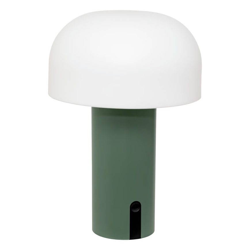 Atmosphera - LED Nabíjacia vonkajšia dotyková stolná lampa JANY LED/3,7V 22 cm 2200 mAh IP44 zelená