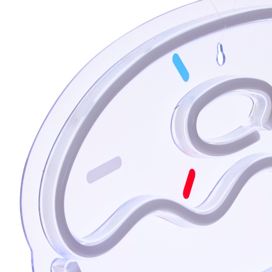 Atmosphera - LED neónová nástenná dekorácia DONUT LED/5V