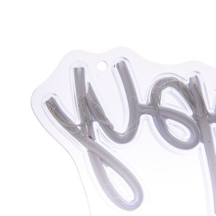 Atmosphera - LED neónová nástenná dekorácia HAPPY BIRTHDAY LED/5V