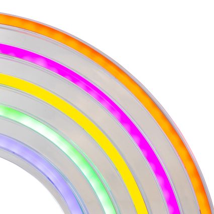Atmosphera - LED neónová nástenná dekorácia RAINBOW LED/5V