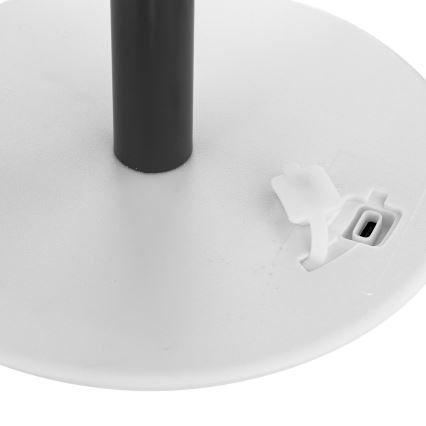 Atmosphera - LED RGBW Nabíjacia vonkajšia stolná lampa ZACK LED/3,7V 1200 mAh IP44 čierna