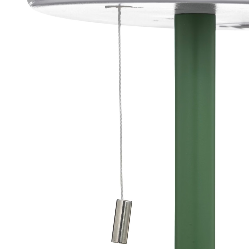 Atmosphera - LED RGBW Nabíjacia vonkajšia stolná lampa ZACK LED/3,7V 1200 mAh IP44 zelená