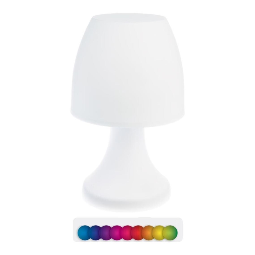 Atmosphera - LED RGB Vonkajšia stolná lampa DOKK LED/3xAAA 19,5 cm IP44