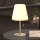 Atmosphera - LED RGBW Nabíjacia vonkajšia stolná lampa ZACK LED/3,7V 1200 mAh IP44 béžová