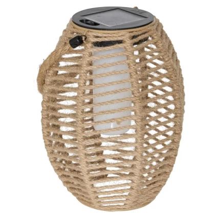 Atmosphera - LED solárna lucerna GINA LED/1,2V 800 mAh IP44 juta