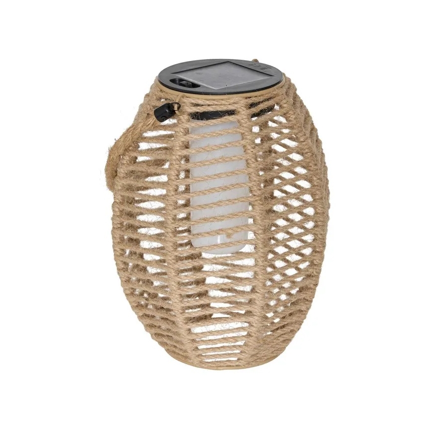 Atmosphera - LED solárna lucerna GINA LED/1,2V 800 mAh IP44 juta