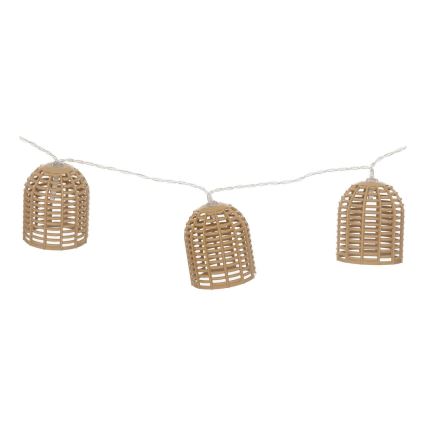 Atmosphera - LED solárna dekoratívna reťaz AIA 10xLED 3,35m IP44 teplá biela 1500 mAh