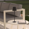 Atmosphera - LED stmievateľná nabíjateľná vonkajšia dotyková stolná lampa CODY LED/5V 2400 mAh IP44