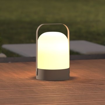Atmosphera - LED Vonkajšia prenosná stolná lampa JERTA LED/2xAA IP44