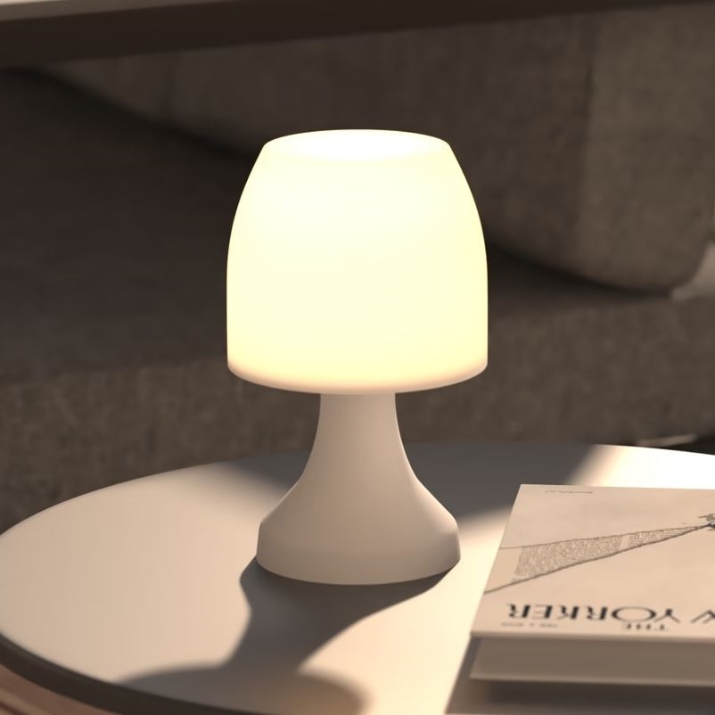 Atmosphera - LED Vonkajšia stolná lampa DOKK LED/3xAAA 19,5 cm IP44