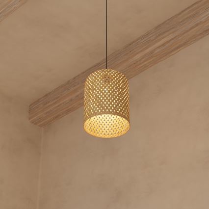 Atmosphera - Luster na lanku ALI 1xE27/40W/230V bambus