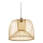 Atmosphera - Luster na lanku AMY 1xE27/40W/230V bambus