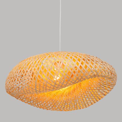 Atmosphera - Luster na lanku BEDDY 1xE27/40W/230V bambus