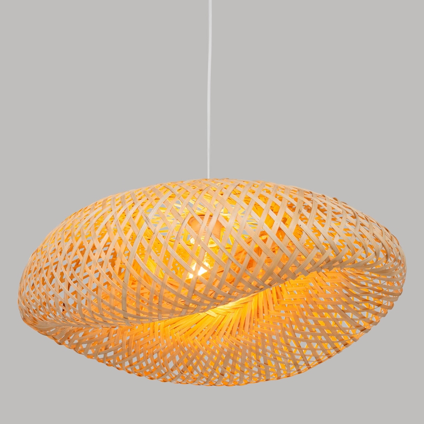 Atmosphera - Luster na lanku BEDDY 1xE27/40W/230V bambus