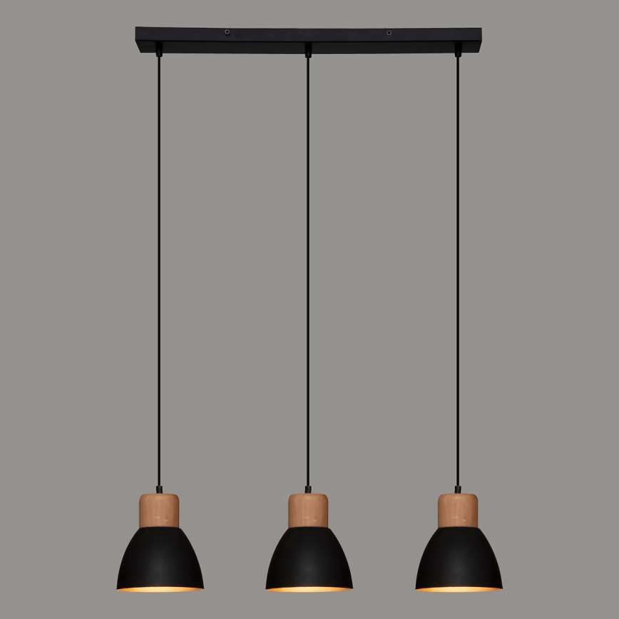 Atmosphera - Luster na lanku DESY 1xE27/40W/230V borovica
