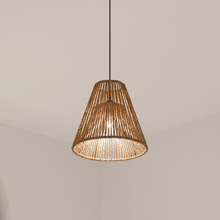 Atmosphera - Luster na lanku GIADA 1xE27/40W/230V juta
