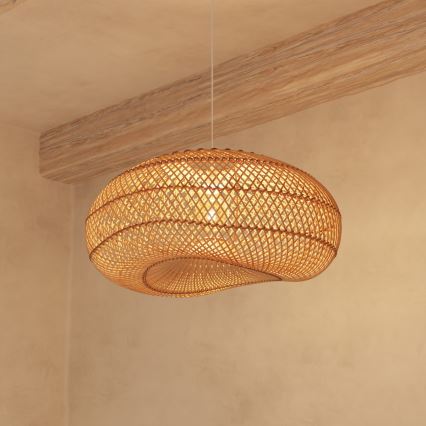 Atmosphera - Luster na lanku JENY 1xE27/40W/230V ratan