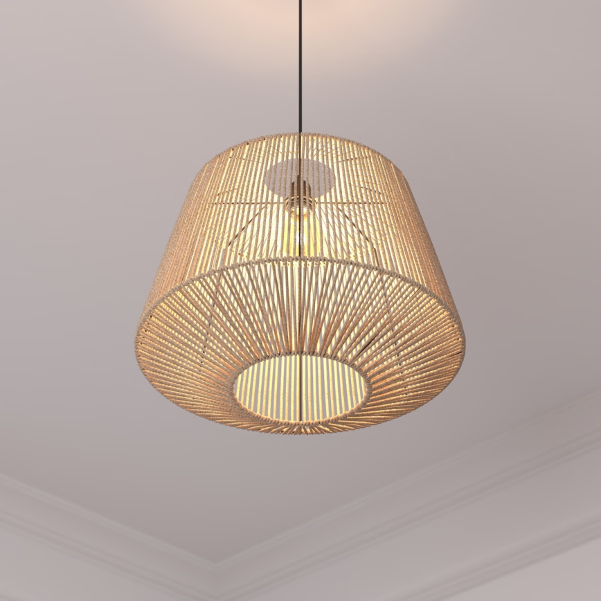 Atmosphera - Luster na lanku JILY 1xE27/40W/230V juta