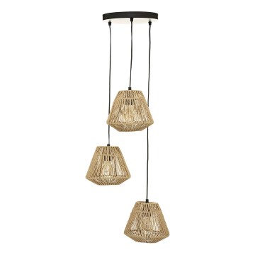 Atmosphera - Luster na lanku JILY 3xE27/40W/230V juta