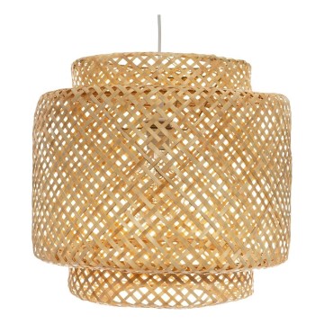 Atmosphera - Luster na lanku LIBY 1xE27/40W/230V bambus