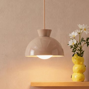 Atmosphera - Luster na lanku LITO 1xG9/4W/230V béžový