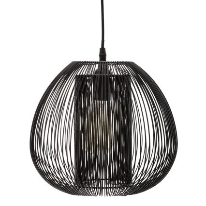 Atmosphera - Luster na lanku NODA 1xE27/40W/230V čierna