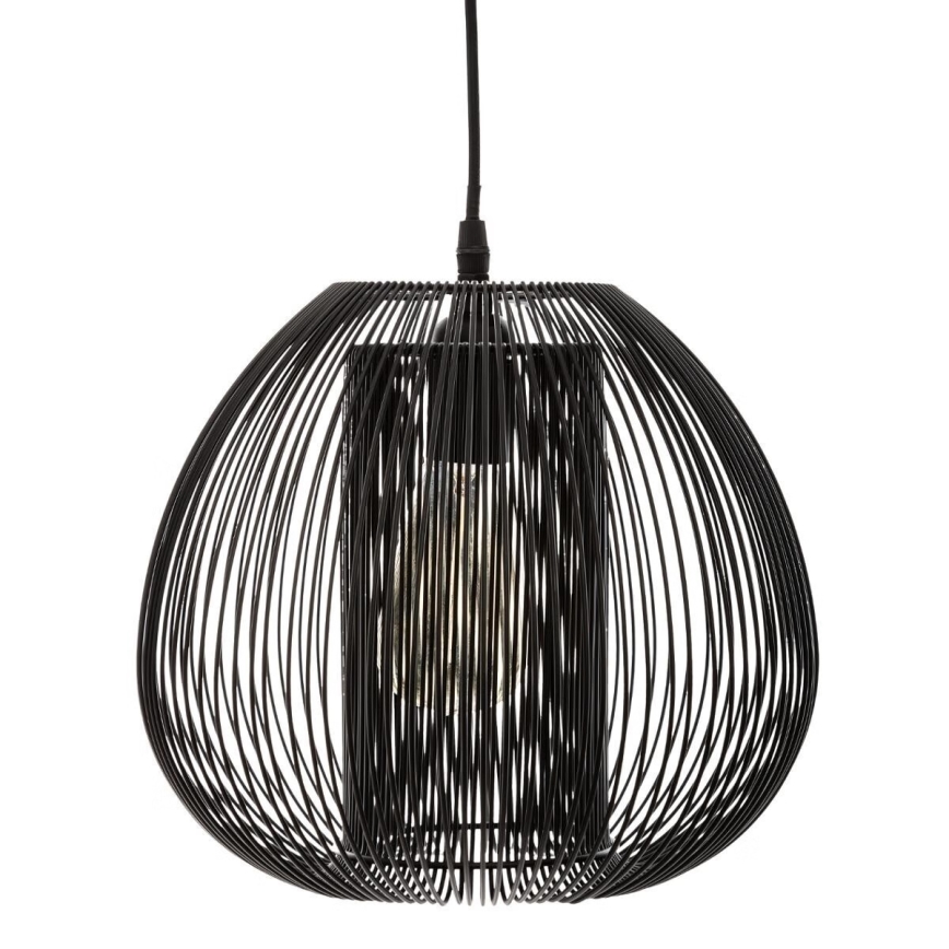 Atmosphera - Luster na lanku NODA 1xE27/40W/230V čierna