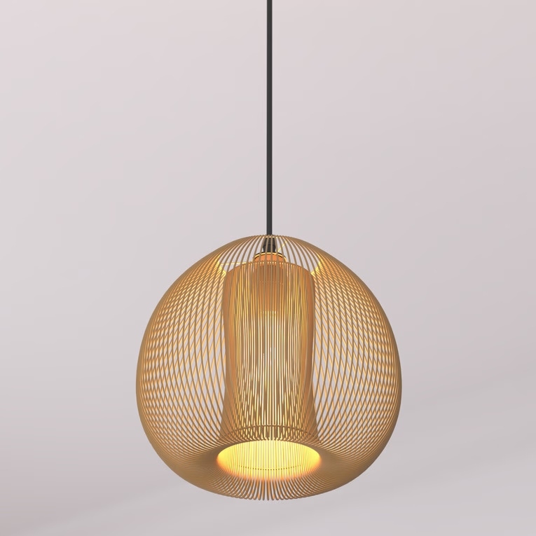 Atmosphera - Luster na lanku NODA 1xE27/40W/230V medená