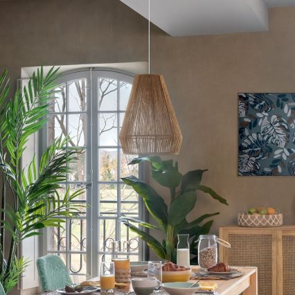 Atmosphera - Luster na lanku PALM 1xE27/40W/230V juta