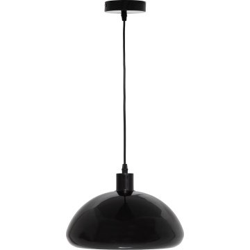 Atmosphera - Luster na lanku SAVIO 1xE27/40W/230V čierna