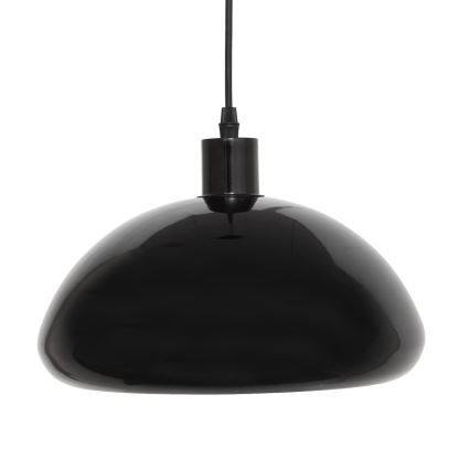Atmosphera - Luster na lanku SAVIO 1xE27/40W/230V čierna