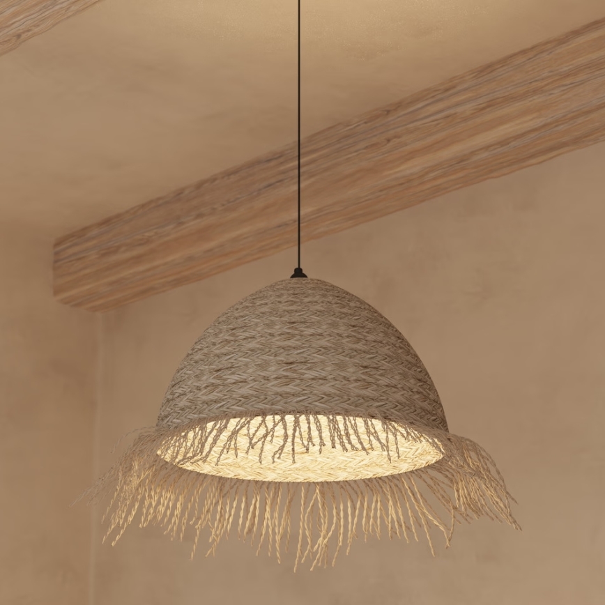 Atmosphera - Luster na lanku SEA VIEW 1xE27/40W/230V rákosie