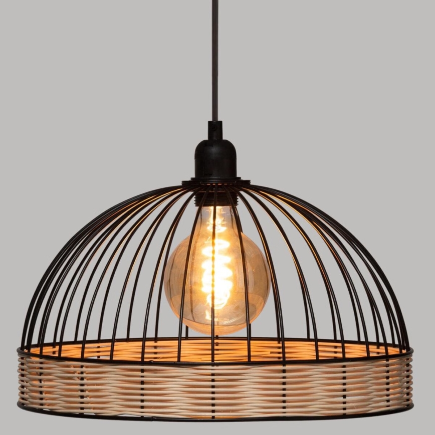 Atmosphera - Luster na lanku SUWA 1xE27/40W/230V ratan