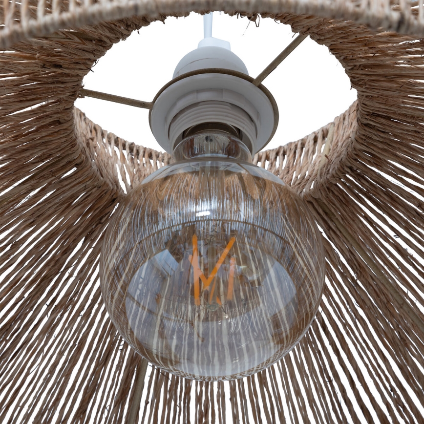 Atmosphera - Luster na lanku ZELIA 1xE27/40W/230V juta