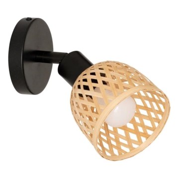 Atmosphera - Nástenné bodové svietidlo LIO 1xE27/25W/230V bambus