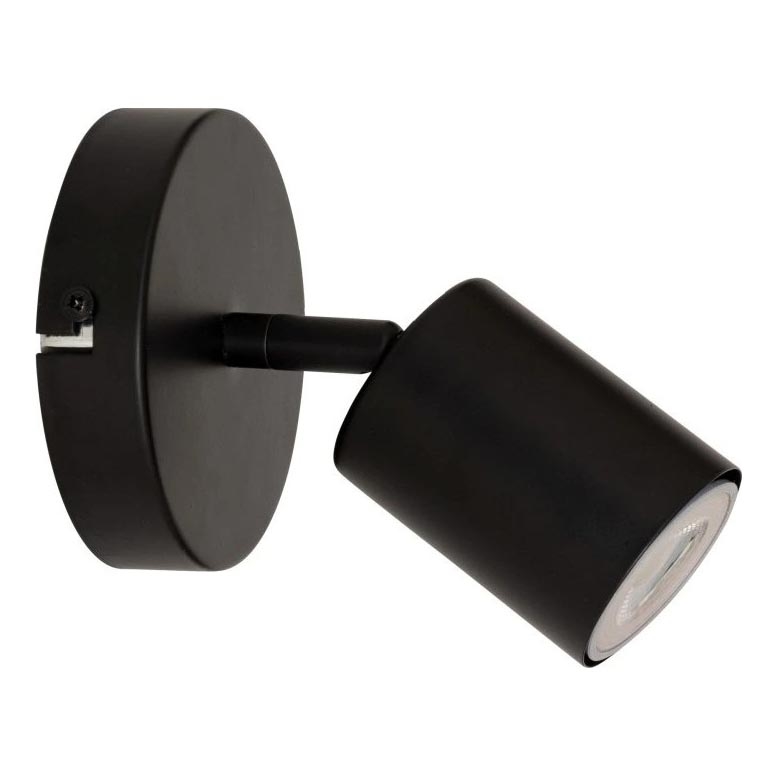 Atmosphera - Nástenné bodové svietidlo VICO 1xGU10/25W/230V čierne