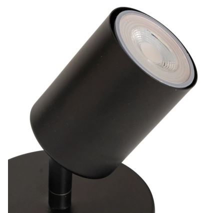 Atmosphera - Nástenné bodové svietidlo VICO 1xGU10/25W/230V čierne