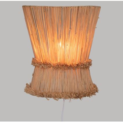 Atmosphera - Nástenné svietidlo LOA 1xE27/40W/230V rafia