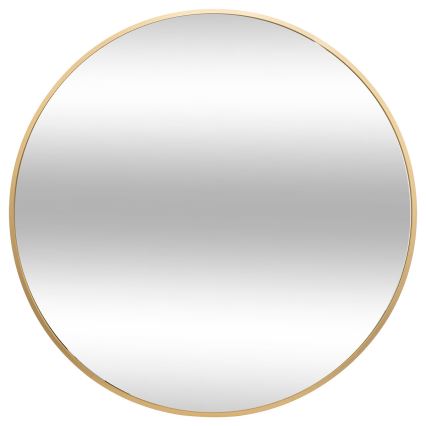 Atmosphera - Nástenné zrkadlo ALICE pr. 70 cm zlatá