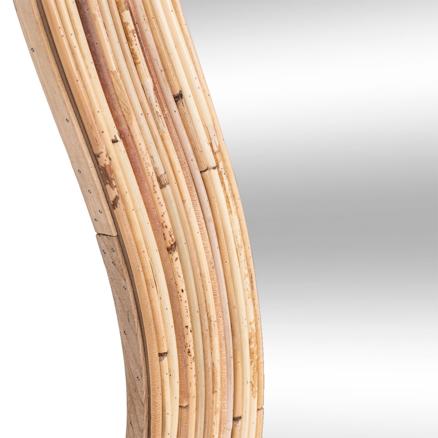 Atmosphera - Nástenné zrkadlo MAGGIE 179,5x86 cm ratan