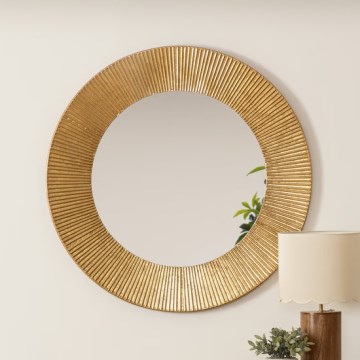 Atmosphera - Nástenné zrkadlo MILDA pr. 90 cm