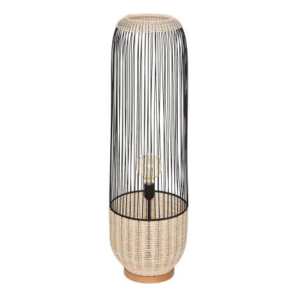 Atmosphera - Stojacia lampa ANEA 1xE27/40W/230V ratan/buk
