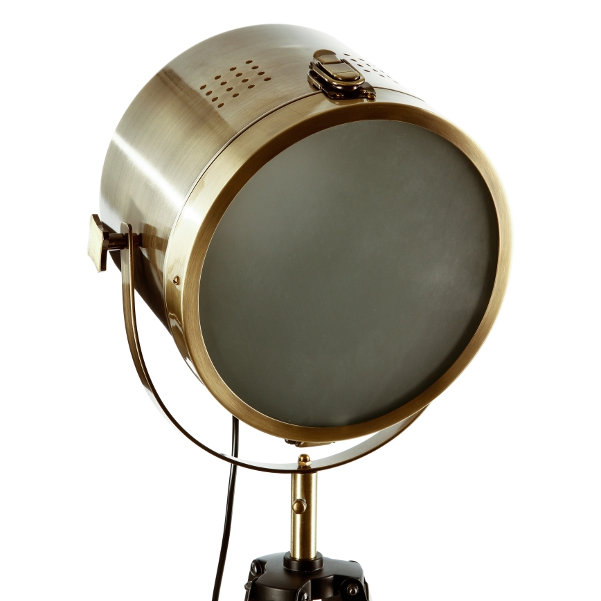 Atmosphera - Stojacia lampa EBOR 1xE27/25W/230V borovica/mosadz