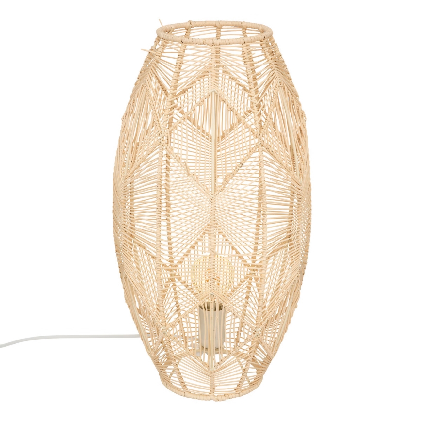 Atmosphera - Stojacia lampa KITA 1xE27/40W/230V ratan