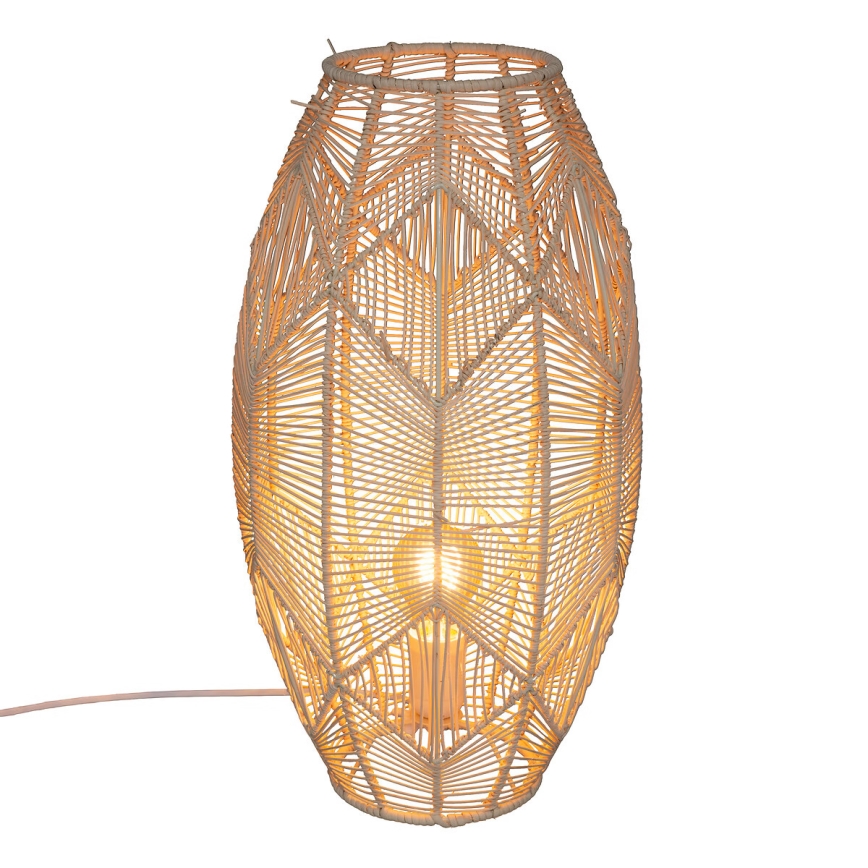 Atmosphera - Stojacia lampa KITA 1xE27/40W/230V ratan