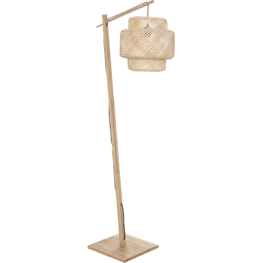 Atmosphera - Stojacia lampa LIBY 1xE27/40W/230V bambus